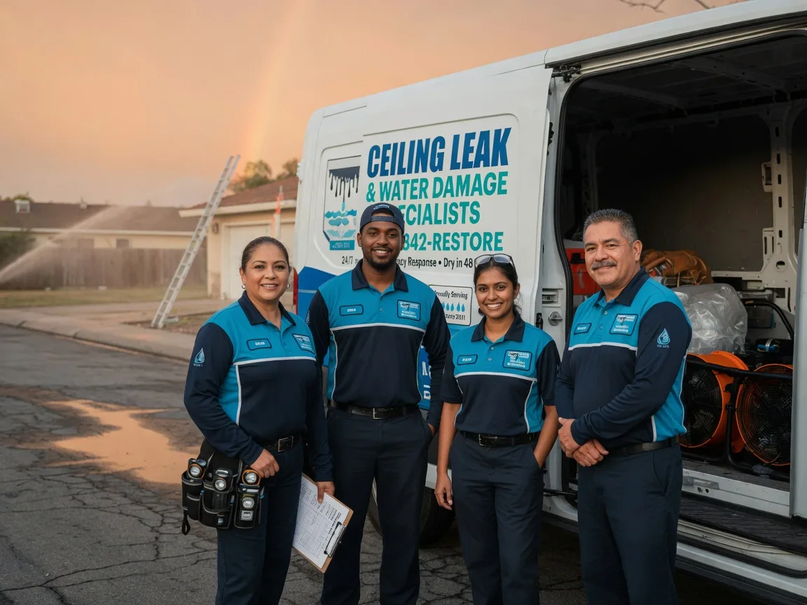 Ceiling Leak Cleanup company in Brownstown, PA
